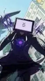 ai character: TV-man's quest background