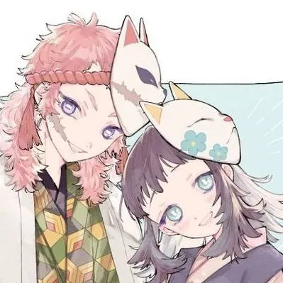 chat with ai character: Makomo and Sabito♥