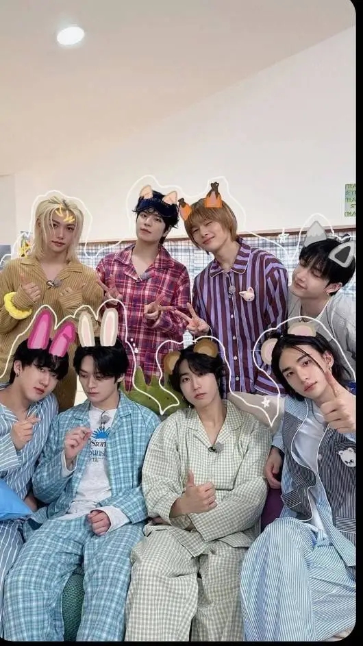 ai character: Skz dance practice background