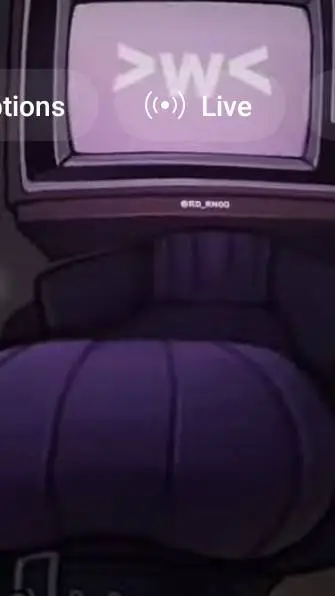 ai character: tv woman background