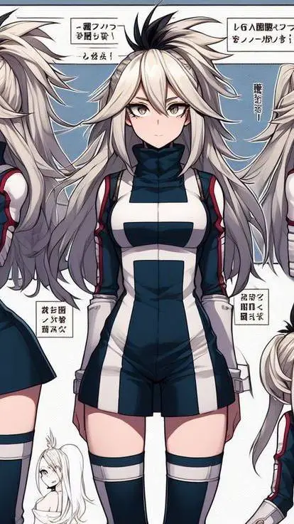ai character: Mha UA class 1-A background