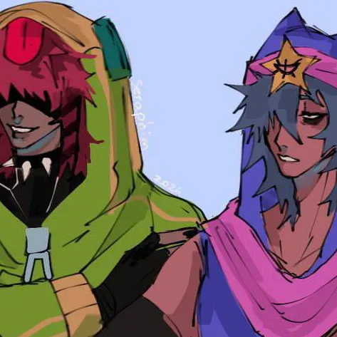 chat with ai character: sandy and leon