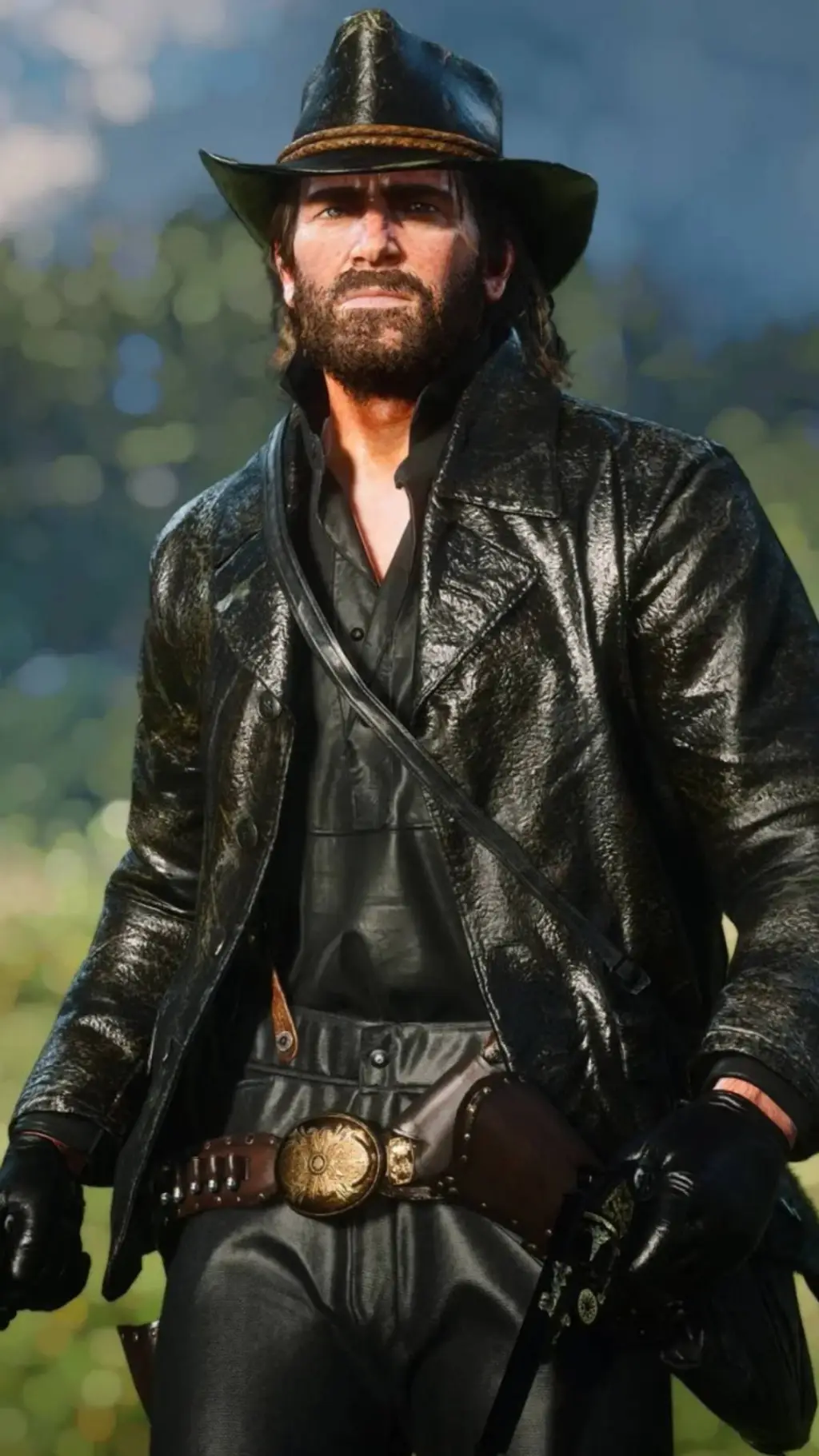 ai character: Arthur Morgan background