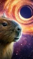 ai character: capybara universe background