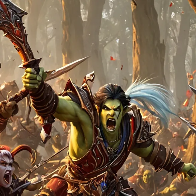 chat with ai character: orc war 