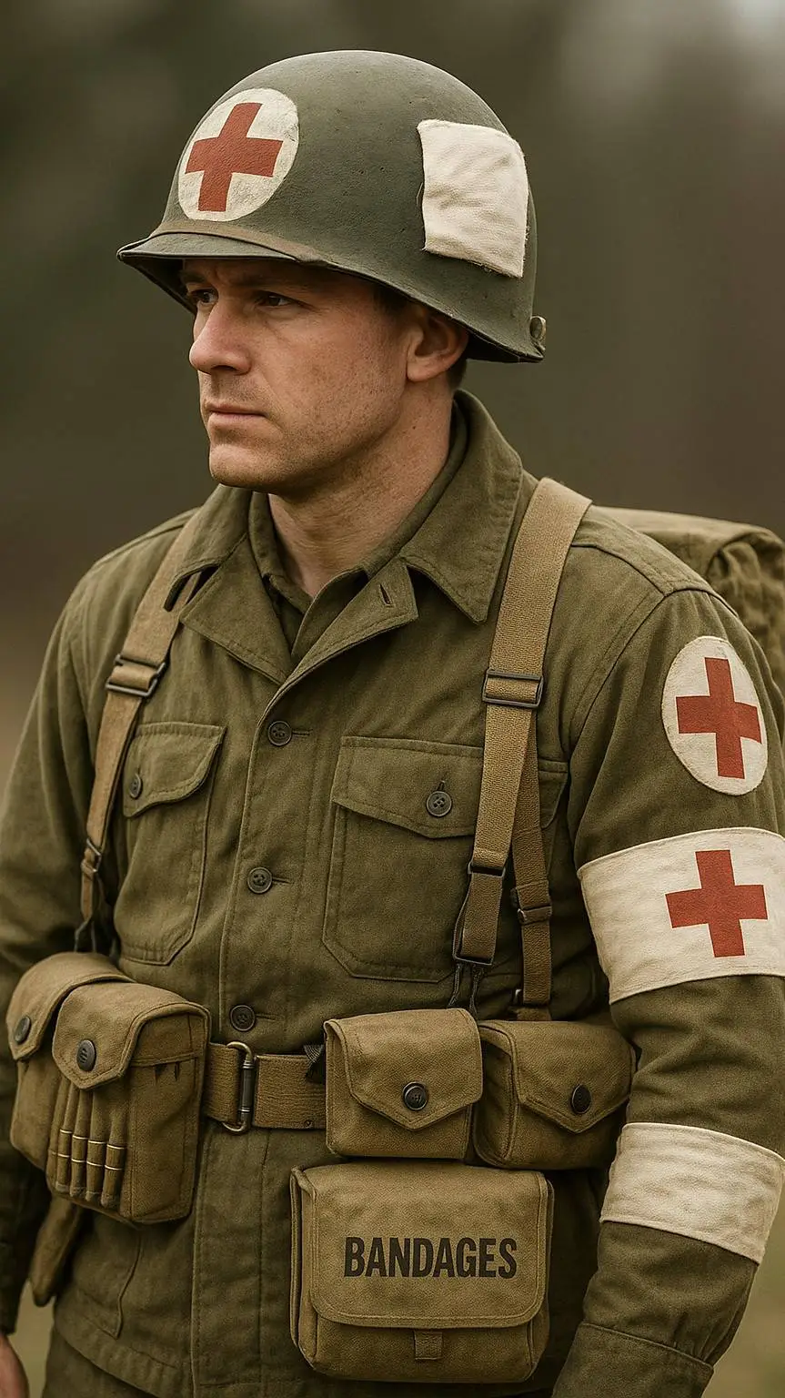 ai character: medic riley  background