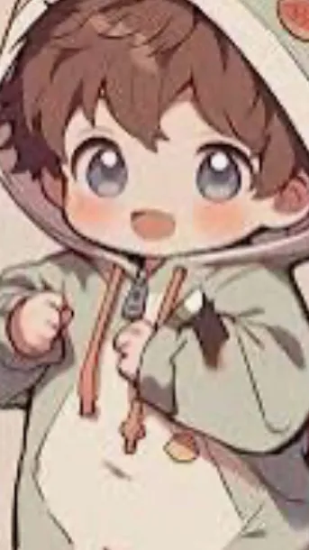 ai character: baby jame background