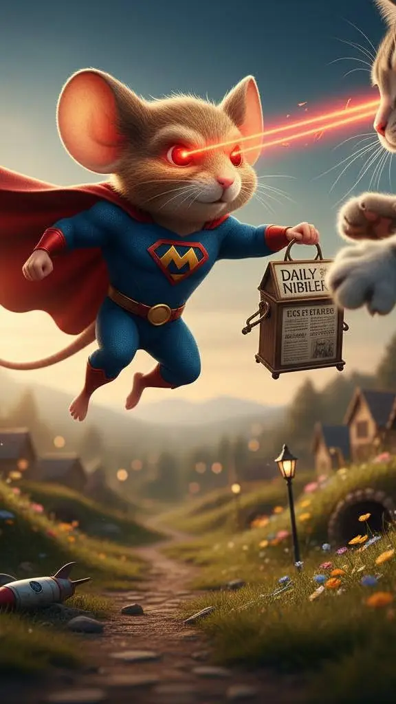 ai character: Mighty Mouse background