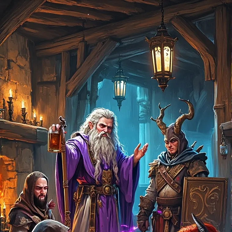 chat with ai character: DND campaign 