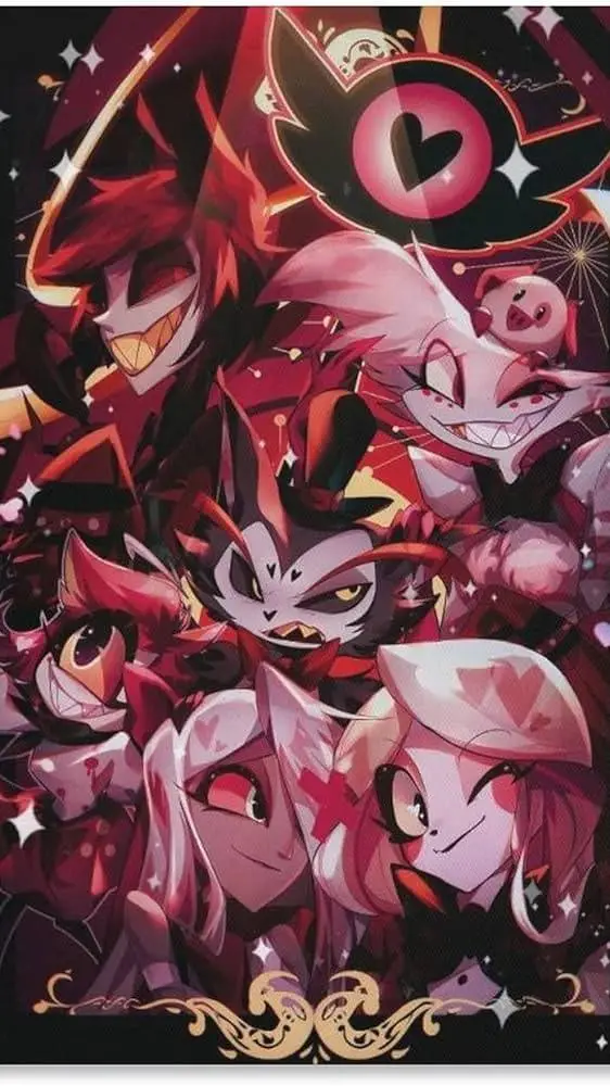 ai character: 💫☆•HH•☆💫 background