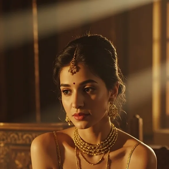 chat with ai character: Mahima(Bride)