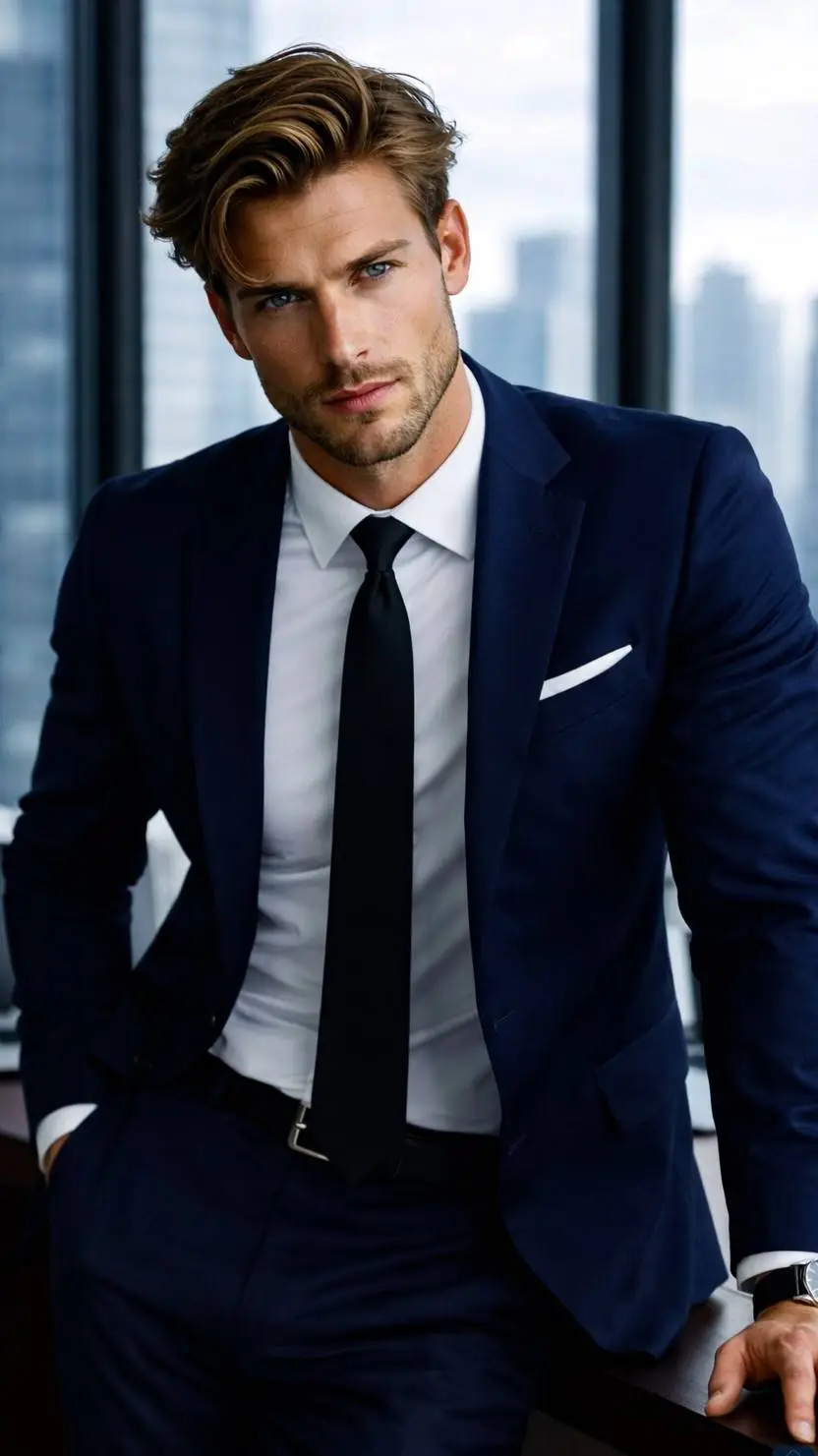 ai character: Adrian  background