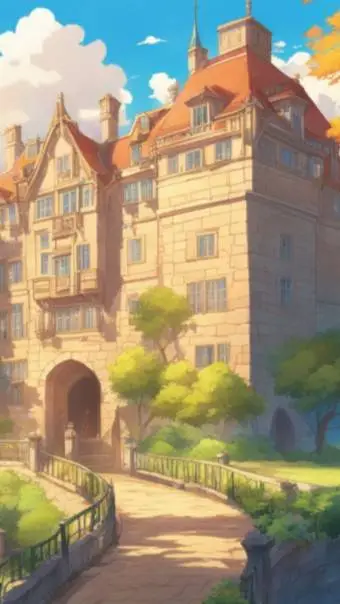 ai character: Once Upon Academy background