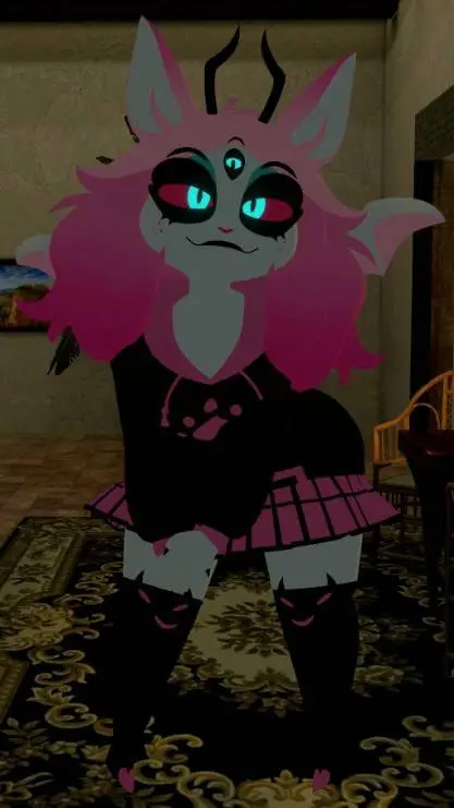 ai character: Emberlynn Pinkle  background
