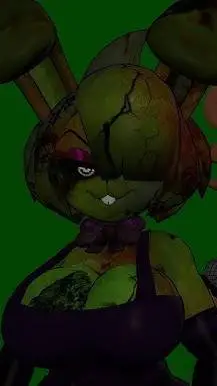 ai character: Female Springtrap background