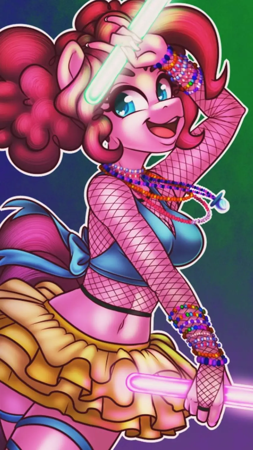 ai character: Pinkie Pie background