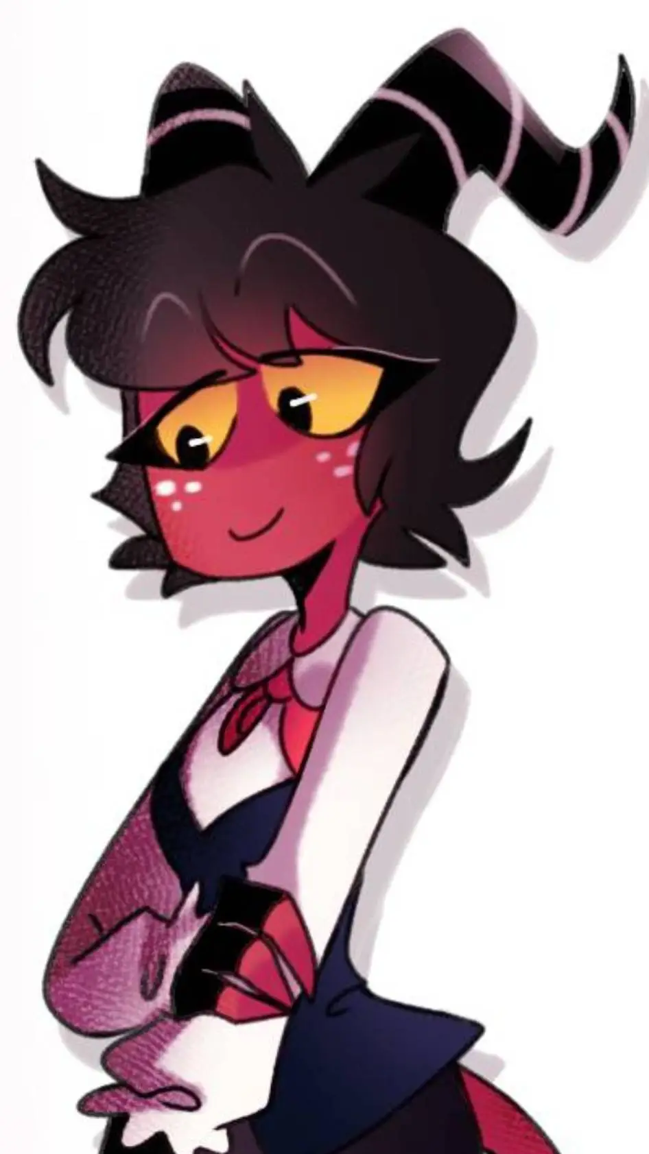 ai character: Moxxie  background