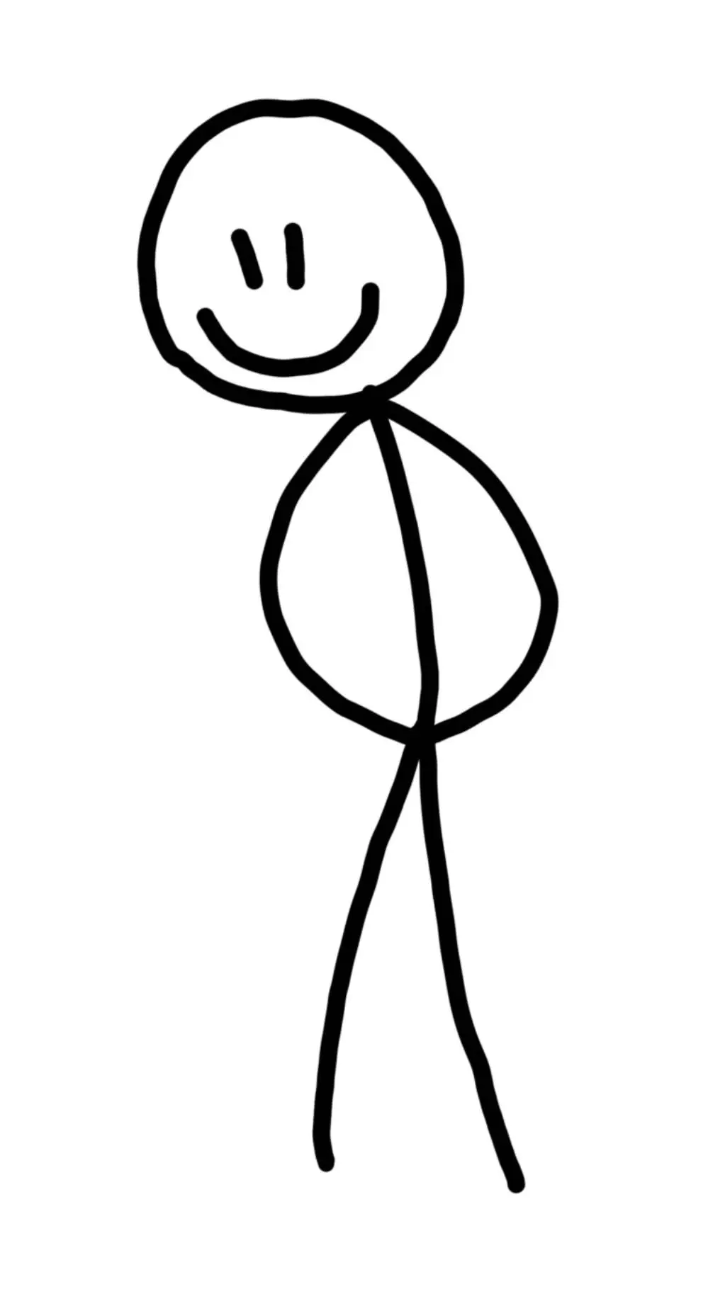 ai character: stickman background