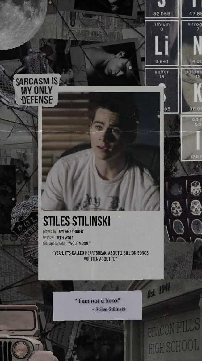 ai character: Stiles stilinski  background