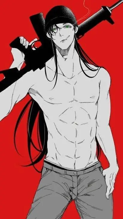 ai character: Shuichi Akai/Rey  background