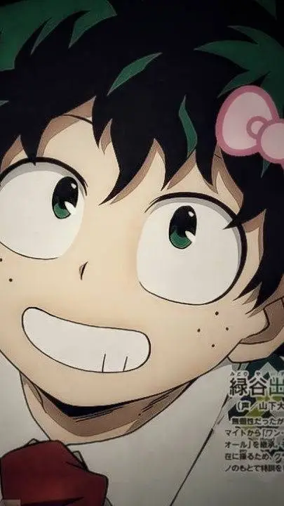 ai character: Izuku Midoriya! background