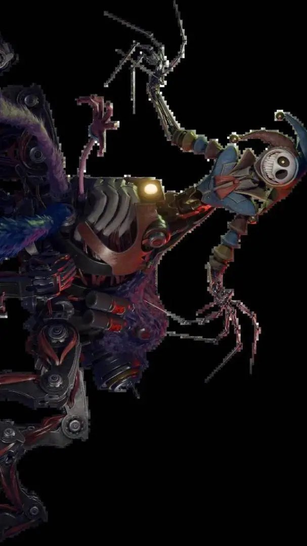 ai character: poppy playtime background