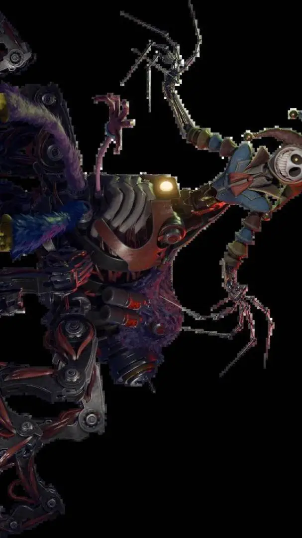 ai character: Prototype in dw background