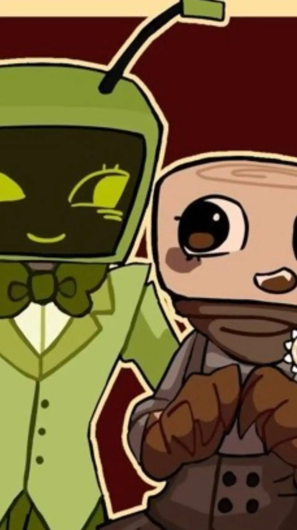 ai character: vee x shelly background