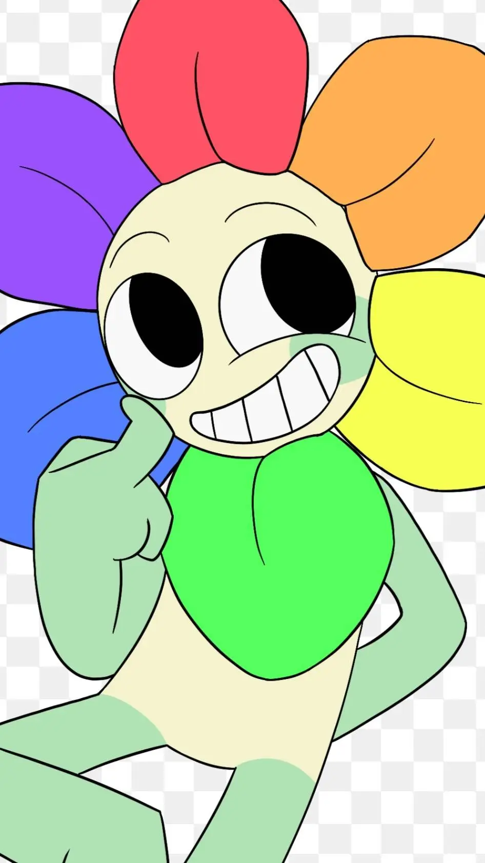 ai character: 💜dandy gift💗 background