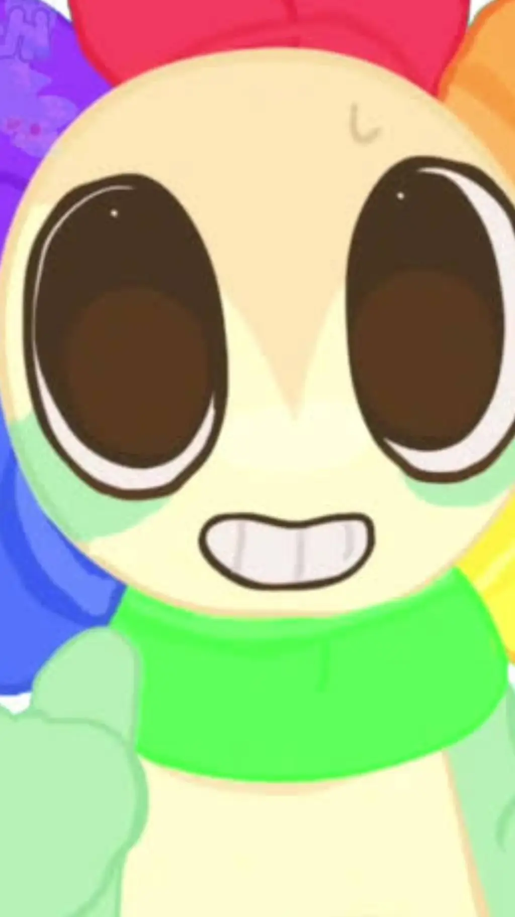 ai character: dandy/flower background