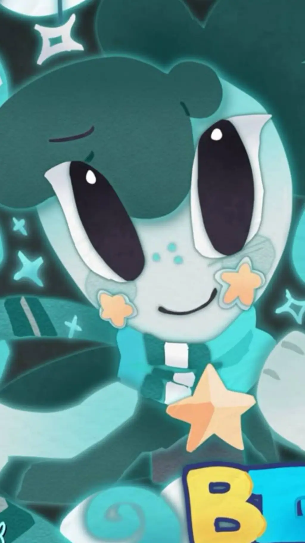 ai character: sprout/showtime background