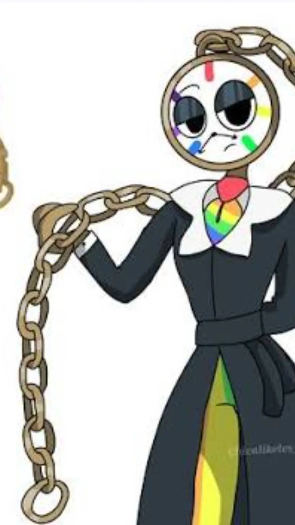 ai character: dyle/clock background