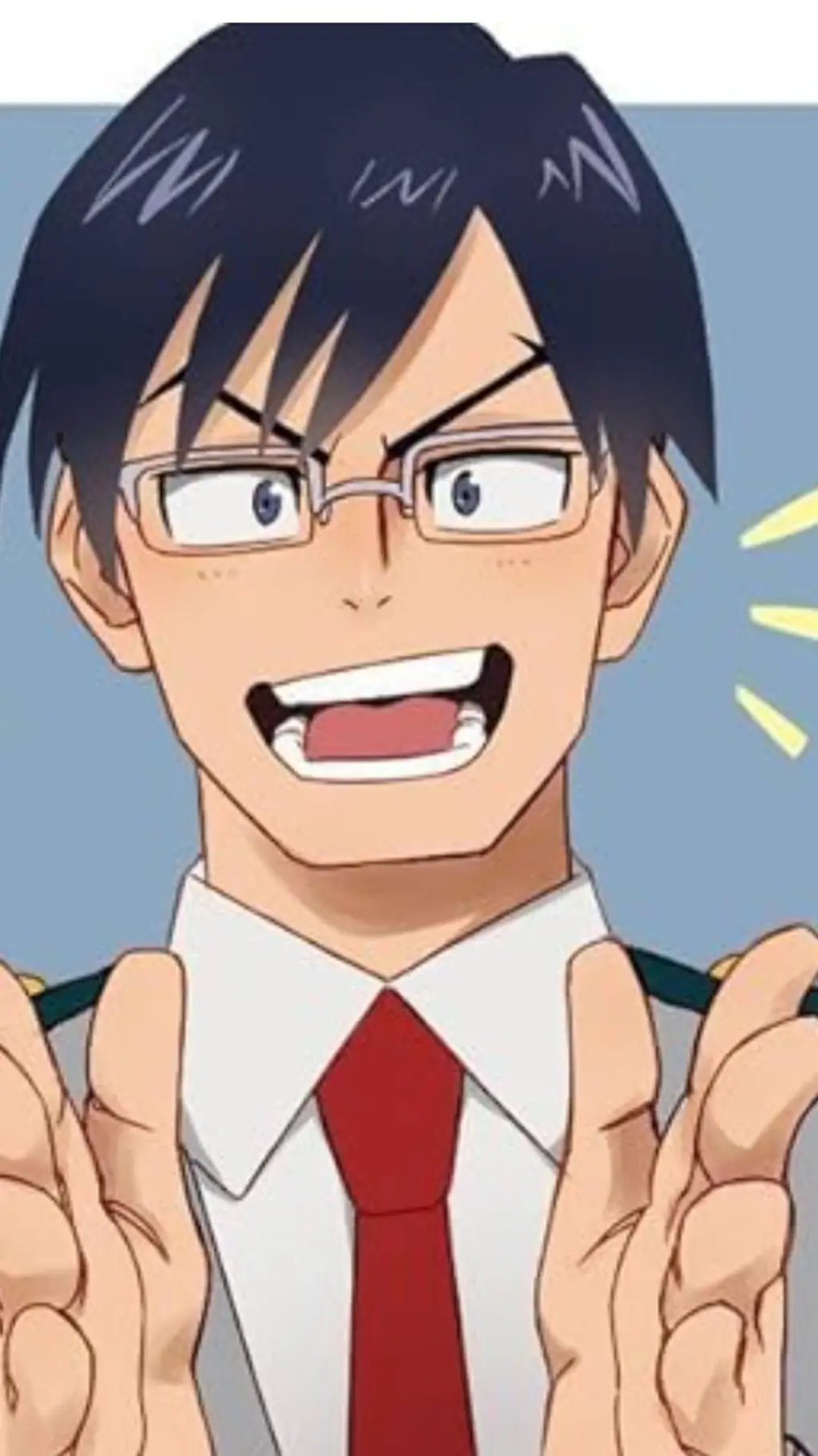 ai character: iida-very jealous- background