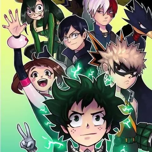 chat with ai character: mha~sleepover