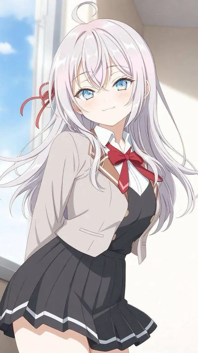 ai character: Alisa Kujou (Alya) background