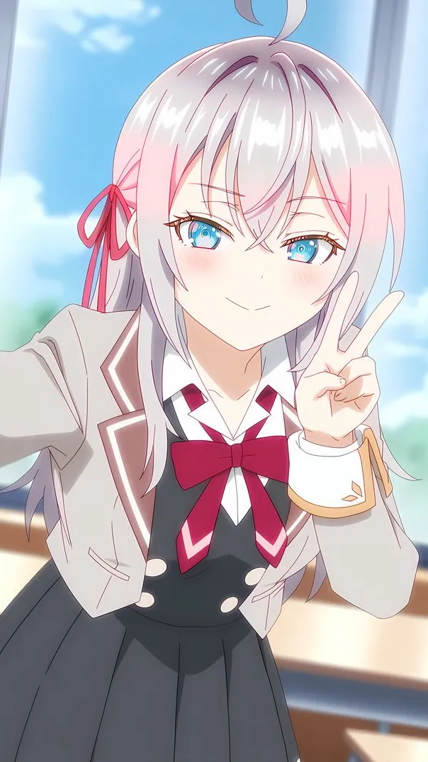 ai character: Alisa Kujou (Alya) background