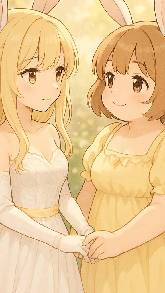 ai character: Jasmine x Alice  background