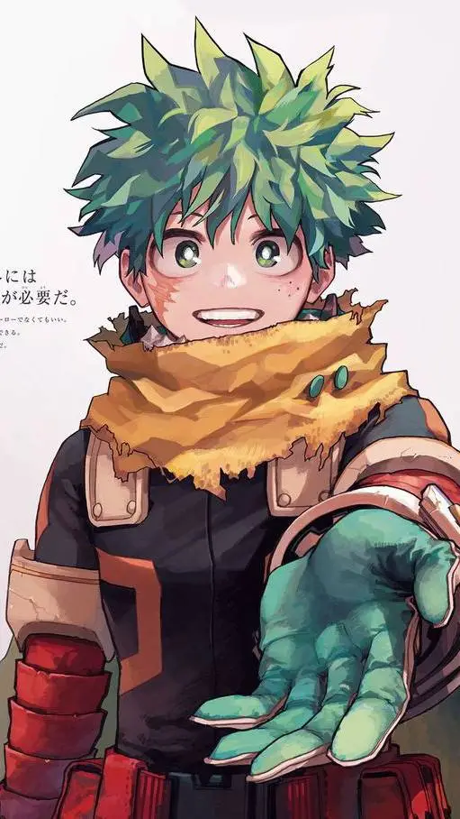ai character: Izuku Midoriya background