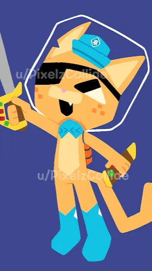 ai character: 🐾Kwazii!🐾 background