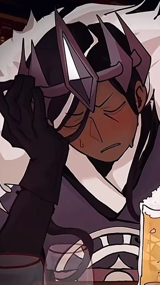 ai character: Dark cacao 😏 background