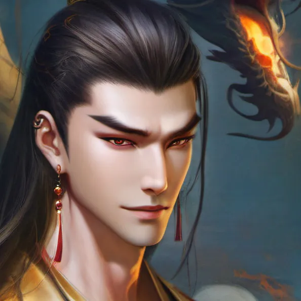 chat with ai character: 龙焱
