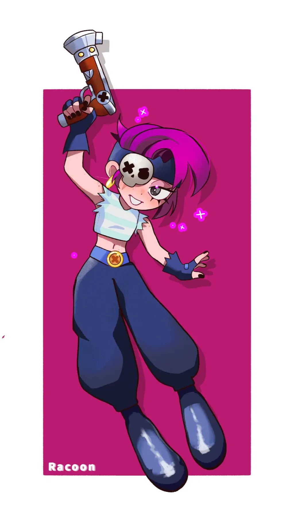 ai character: penny background