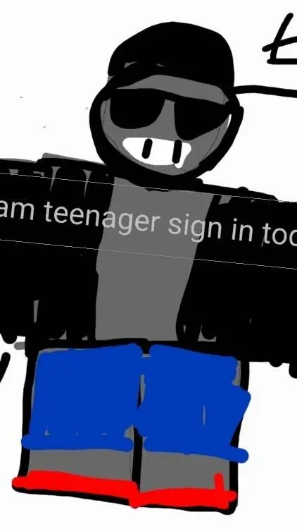ai character: cool teen background