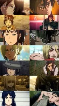 ai character: AOT Harem background