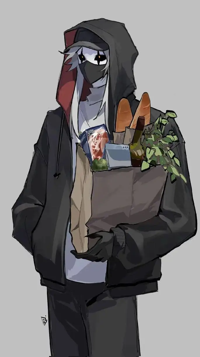 ai character: Pierrot + YN n CEO background