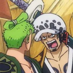 chat with ai character: Zoro and Law