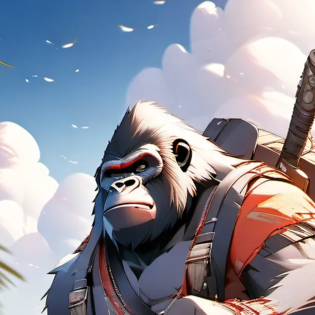 chat with ai character: gorilla dad