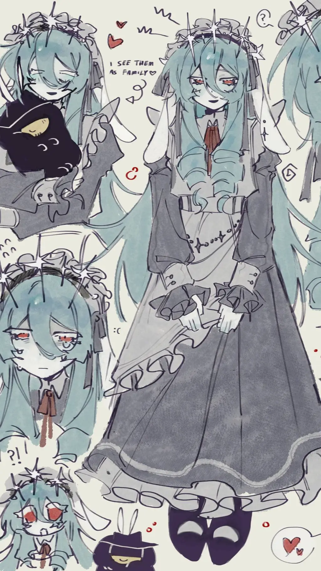 ai character: °☆♡eunoia♡☆° background