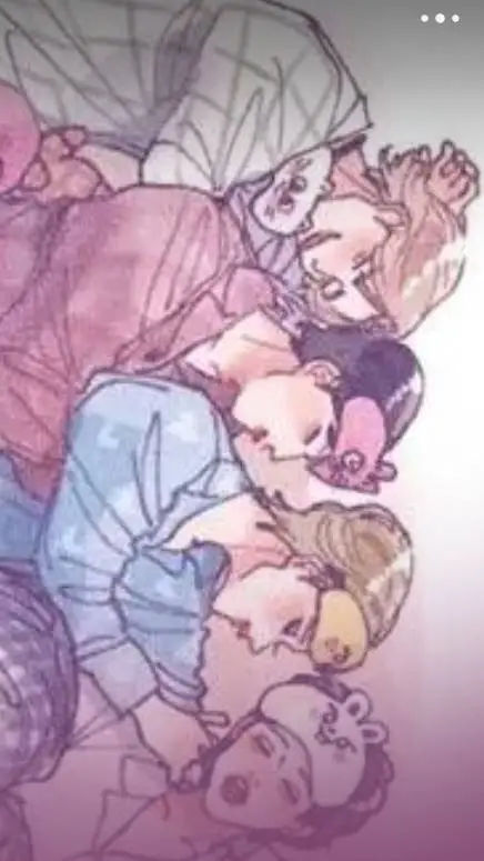 ai character: SKZ SLEEPOVER😝 background