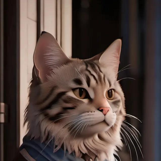 chat with ai character:  barrel hochki cat